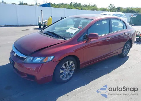 2009 Honda Civic Ex from USA, damaged, VIN 2HGFA16899H520749